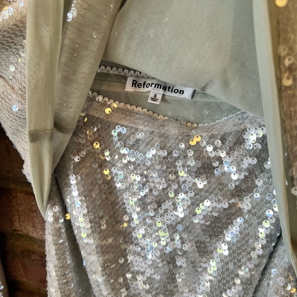 NWT Reformation Briar Knit Two Piece Set Size Smalll - Picture 5 of 13